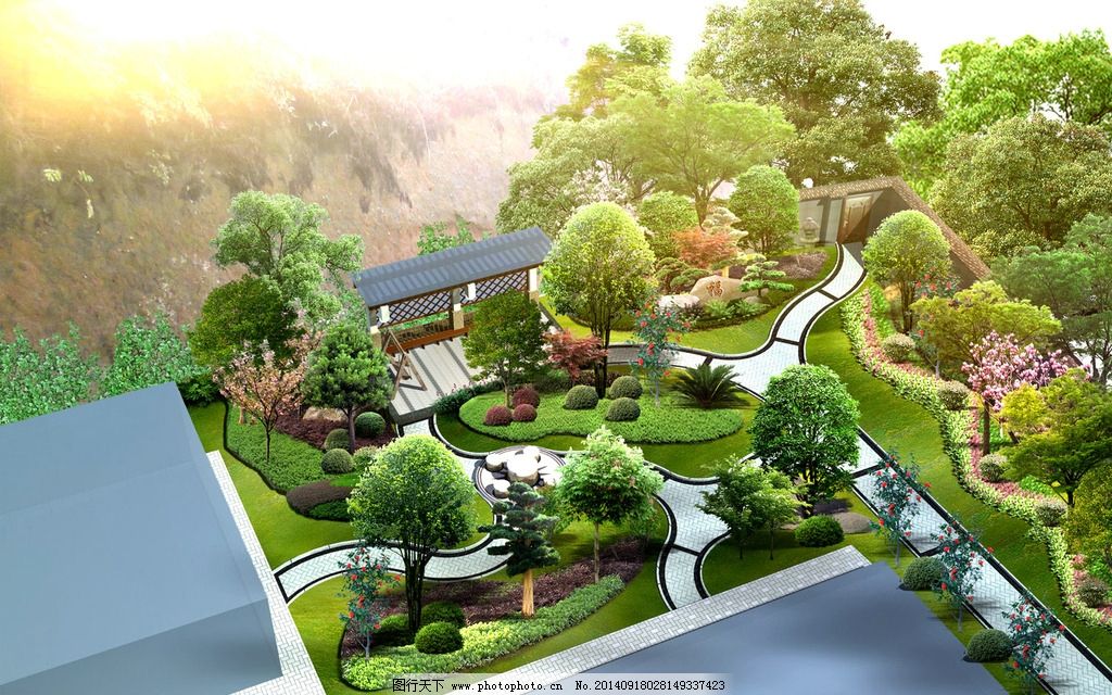 庭院景觀環境設計 從圖片到實景的園林藝術之旅