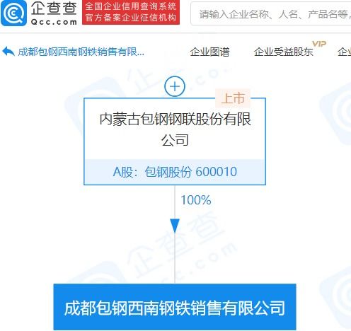 包鋼股份全資設(shè)立鋼鐵銷售新公司，拓寬五金產(chǎn)品零售市場
